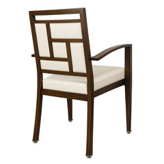 Baxter Laser Back Arm Chair